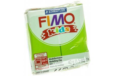 Полимерная глина FIMO kids, светло-зеленый, (51), 42гр