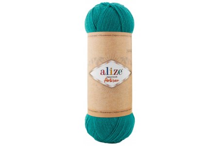 Пряжа Alize Superwash Artisan античный-зеленый (507), 75%шерсть/25%полиамид, 420м, 100г