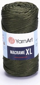 Пряжа YarnArt Macrame XL тёмный хаки (164), 100%полиэстер, 130м, 250г