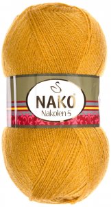 Пряжа Nako Nakolen 5-Fine (1808), 49%шерсть/51%акрил, 490м, 100г