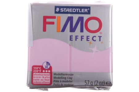 Полимерная глина FIMO Effect, светло-розовый (205), 57г