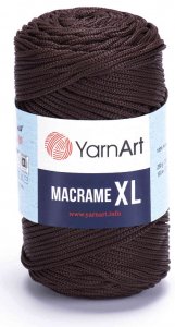 Пряжа YarnArt Macrame XL темно-коричневый (157), 100%полиэстер, 130м, 250г