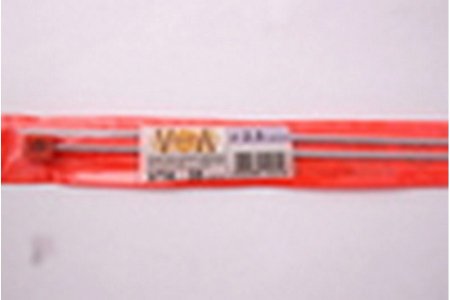 Спицы для вязания прямые VISANTIA металлические, d2,5мм, 35см