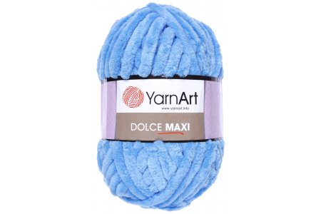 Пряжа YarnArt Dolce MAXI голубой (777), 100%микрополиэстер, 70м, 200г