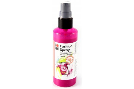 Краска-спрей по ткани MARABU Fashion Spray, малина (005), 100 мл