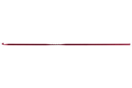 Крючок для вязания GAMMA металлический, красный, d2мм, 15см