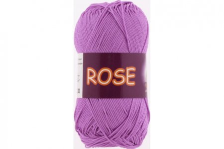 Пряжа Vita cotton Rose светлый цикламен (3934), 100%хлопок, 150м, 50г