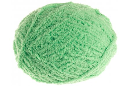 Пряжа Nazar Бэмби светло-зеленый (2554), 100%полиэстер, 142м, 50г