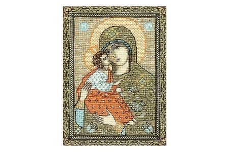 Набор для вышивания крестом Риолис Богоматерь Акафистная-Хилендарская, 30*40см