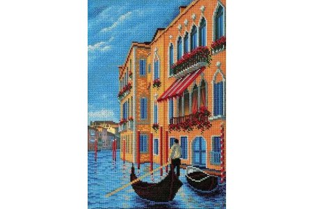 Набор для вышивания бисером РАДУГА БИСЕРА(КРОШЕ) Гранд-Канал. Венеция, 26*38см