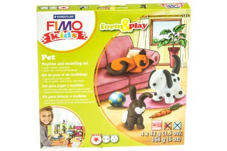 Набор полимерной глины FIMO kids form&play, Домашний питомец