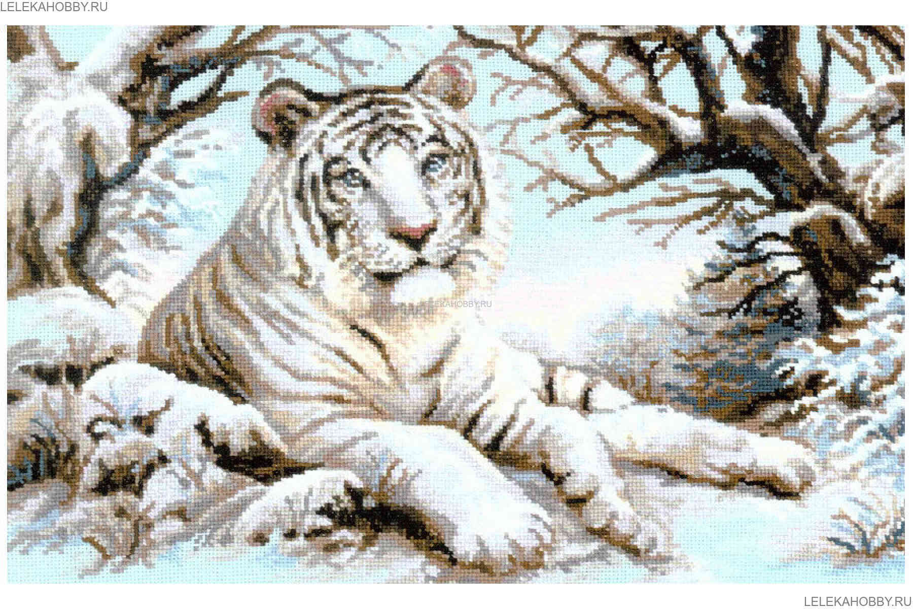 Набор для вышивки крестом - РИОЛИС - 1184 Бенгальский тигр