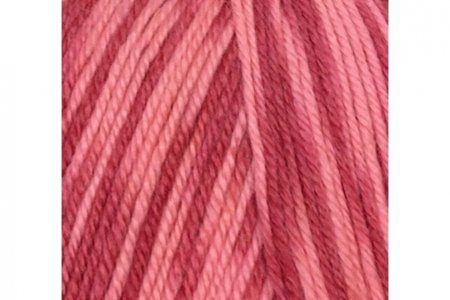 Пряжа Color City Венецианская осень принт красный-розовый (962), 85%мериносовая шерсть/15%акрил, 230м, 100г
