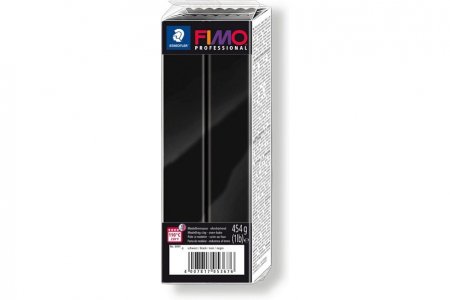 Полимерная глина FIMO Professional, черный (9), 454г