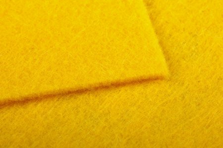 Фетр декоративный АСТРА 100%полиэстер, лимонный(643), 1мм, 20*30см