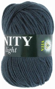 Пряжа Vita Unity Light темно-серый (6014), 52%акрил/48%шерсть, 200м, 100г
