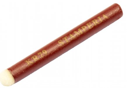 Кисть-спонж, поролон, деревянная ручка, d0,8см