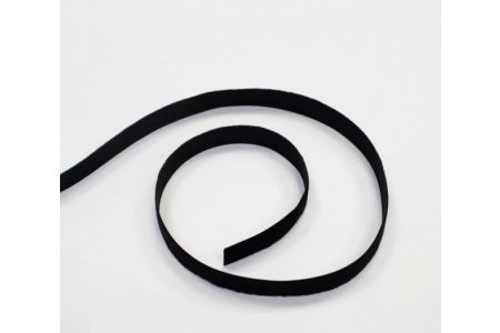 Тесьма декоративная BLITZ бархатная, черный (039), 6мм, 1м