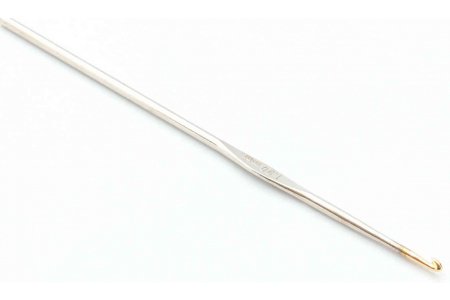 Крючок для вязания GAMMA металлический, d1,9мм, 12см