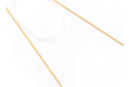 Спицы для вязания круговые GAMMA, бамбуковые, d2,5мм, 80см