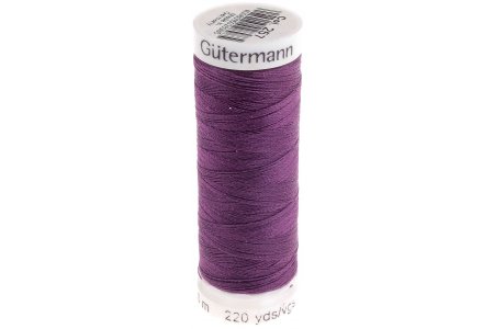 Нитки универсальные Gutermann, 100%полиэстер, 200м, пыльно-фиолетовый (0257)