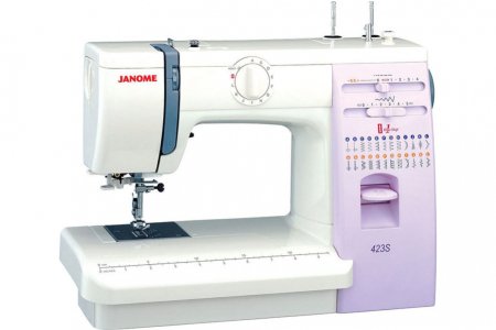 Бытовая швейная машина Janome 423S , с чехлом