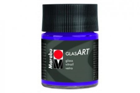 Витражная краска Marabu GlasArt, фиолетовый (450), 50мл