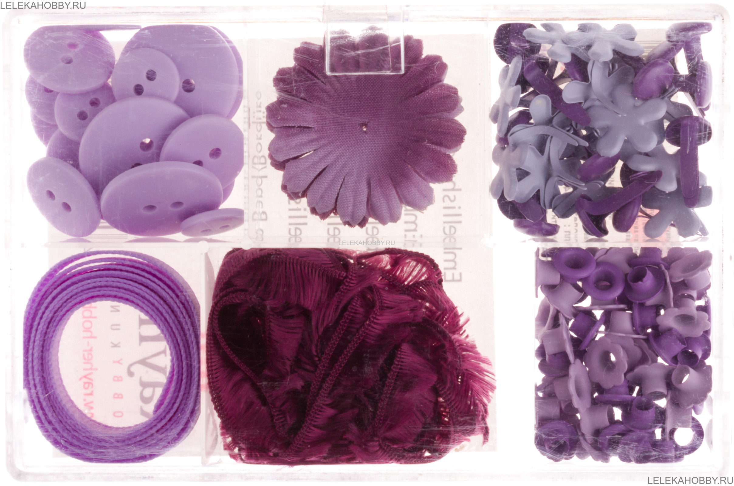 Фиолетовый набор анальных стимуляторов. OnOna