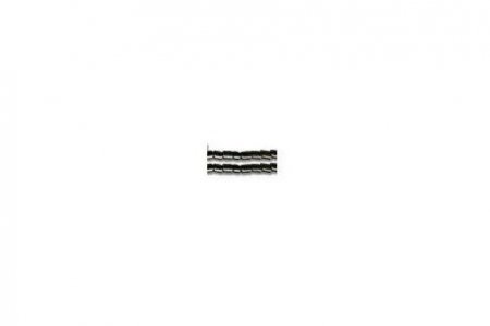 Бисер китайский Zlatka рубка 10/0 прозрачный/цветной темное серебро (0575), 10шт по 10г
