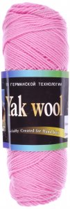 Пряжа Color City Yak wool розовый (209), 60%пух яка/20%мериносовая шерсть/20%акрил, 430м, 100г