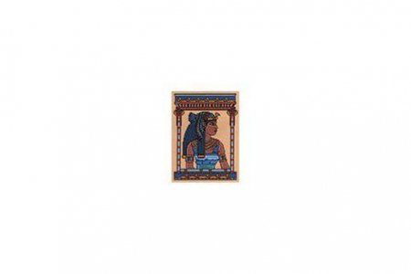 Канва с рисунком для вышивки крестом МАТРЕНИН ПОСАД Тутанхамон, 28*34см