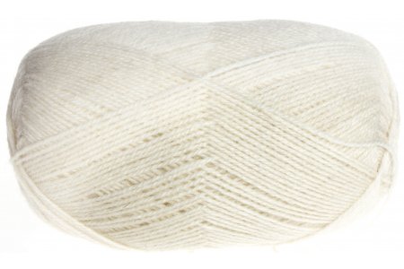 Пряжа Семеновская Lada белый (0179), 15%шерсть/35%альпака/50%акрил, 380м, 100г