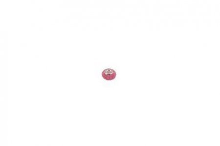 Бусина из эпоксидной смолы ZLATKA с металлическим ободком, розовый (03), 10мм