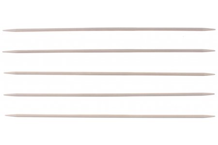 Спицы для вязания 5-ти комплектные VISANTIA металлические с покрытием, d3мм, 20см