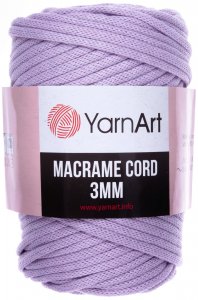 Пряжа YarnArt Macrame cord 3mm сиреневый (765), 60%хлопок/40%полиэстер/вискоза, 85м, 250г