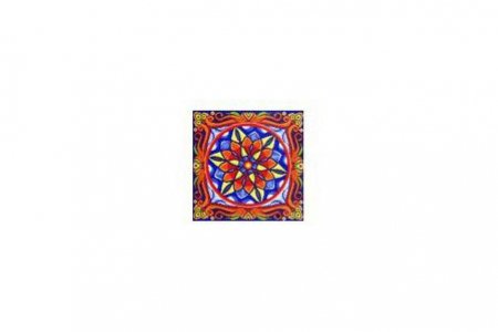 Канва с рисунком для вышивки крестом МАТРЕНИН ПОСАД Мозаика, 34*34см