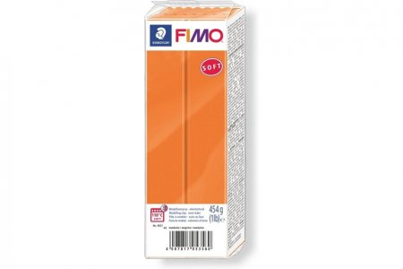 Полимерная глина FIMO Soft, мандарин (42), 454г