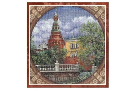 Набор для вышивания крестом Panna Александровский сад, 27*27см
