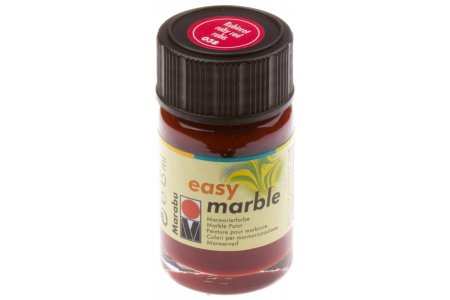 Краска для марморирования MARABU Easy marble рубин (038), 15мл