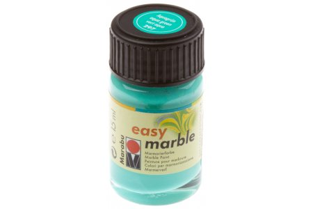 Краска для марморирования MARABU Easy marble аква зеленый (297), 15мл
