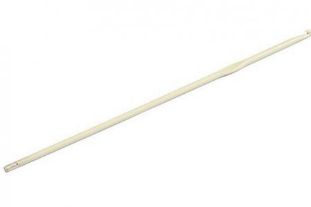 Крючок для вязания ВОС с полимерным покрытием, алюминиевый, d2,5мм