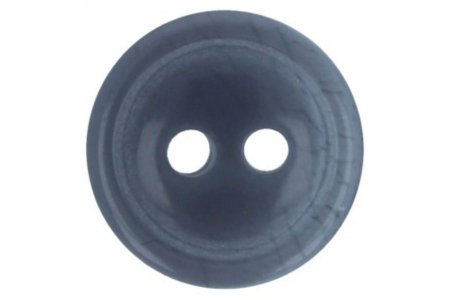 Пуговица рубашечная/блузочная GAMMA, пластик, темно-серый (D362), 11мм