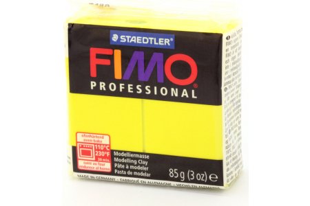 Полимерная глина FIMO Professional желтый (1), 85г