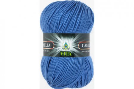 Пряжа Vita Camilla синий (4609), 100%акрил, 300м, 100г