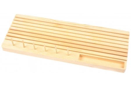 Подставка для линеек AURORA, деревянная, 480*180*25мм