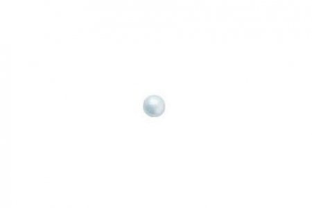 Бусина стеклянная PRECIOSA круглая, под жемчуг, светло-голубой, 10мм