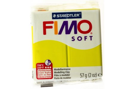 Полимерная глина FIMO Soft, зеленый лайм (52), 57г