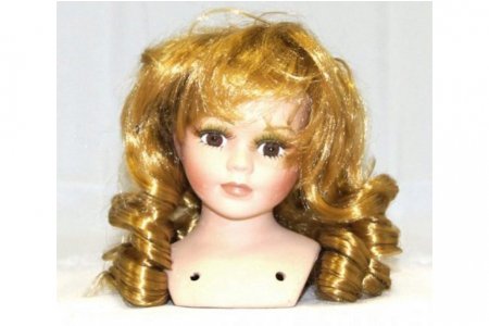 Волосы для кукол Локоны, блонд