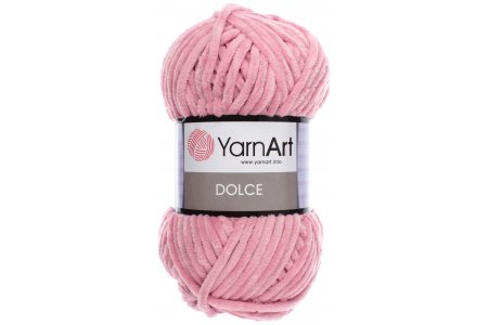 Пряжа YarnArt Dolce розовая пудра(769), 100%микрополиэстер, 120м, 100г