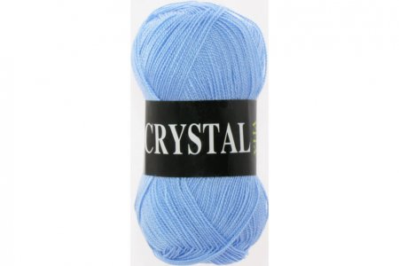 Пряжа Vita Crystal светло-голубой (5660), 100%акрил, 275м, 50г